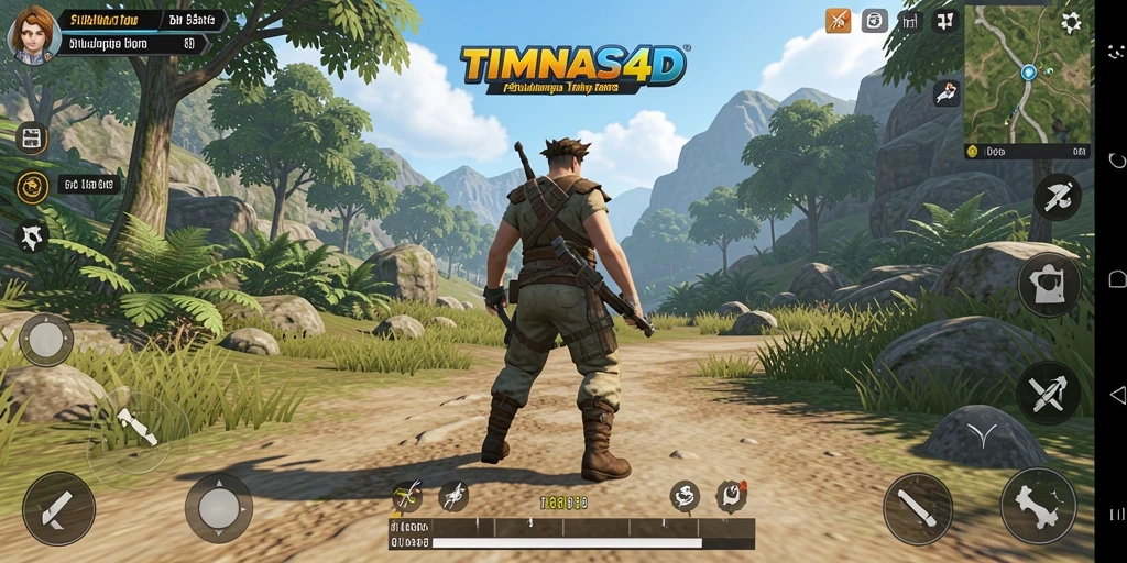 Tampilan gameplay menakjubkan dalam dunia Open World TIMNAS4D.