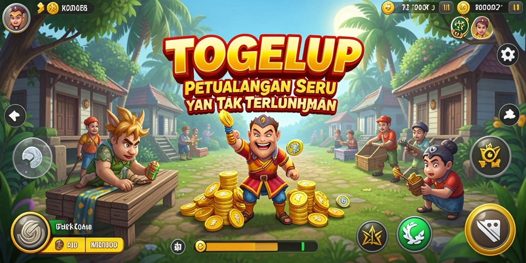Gameplay TOGELUP yang seru dan mendebarkan.